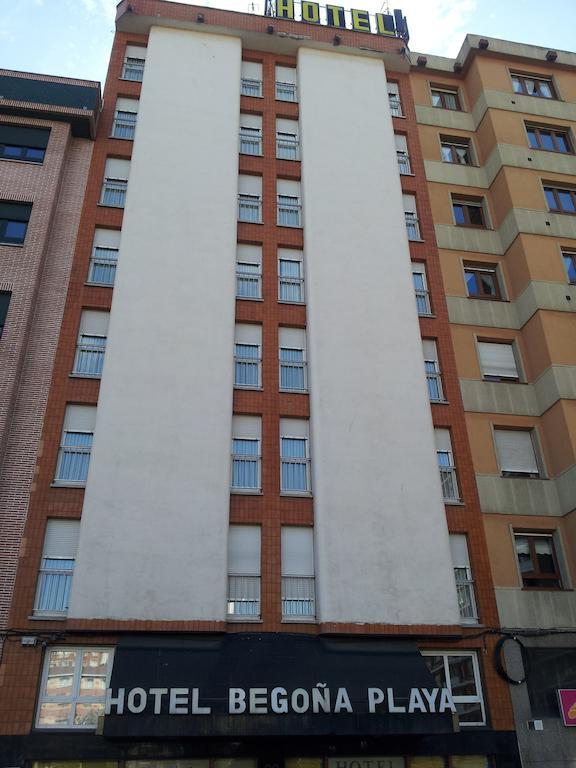 Begona Playa Hotel Gijon Bagian luar foto
